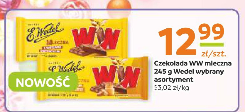 CZEKOLADA MLECZNA Z WAFELKAMI PEANUT BUTTER