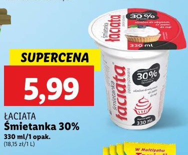 ŚMIETANKA 30%