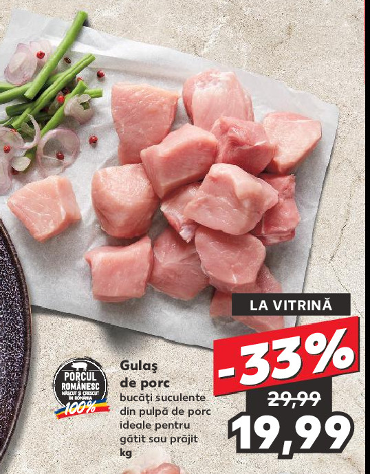 GULAS DIN PULPA DE PORC PROASPAT VRAC