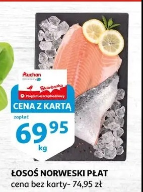 Płat z łososia świeży norweski picture