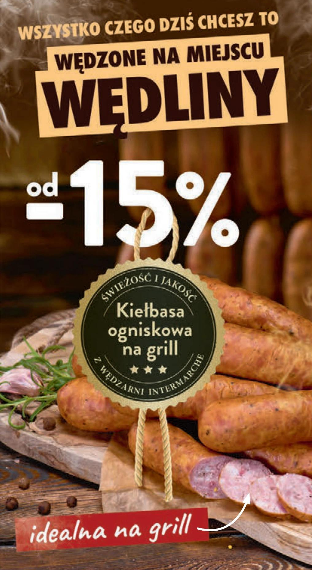 Kiełbasa ogniskowa na grill picture