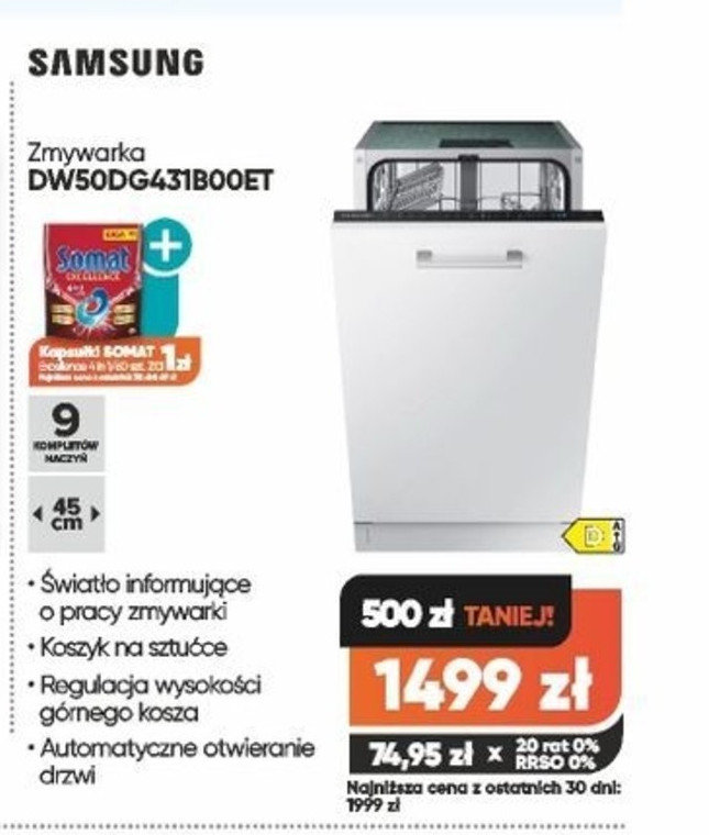 Zmywarka dw50dg431b00et picture