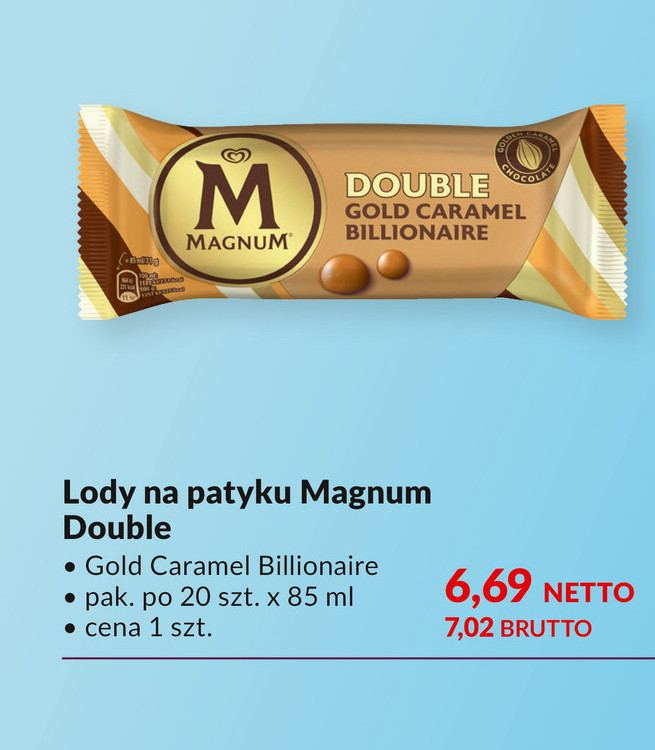Lód gold caramel billionaire picture
