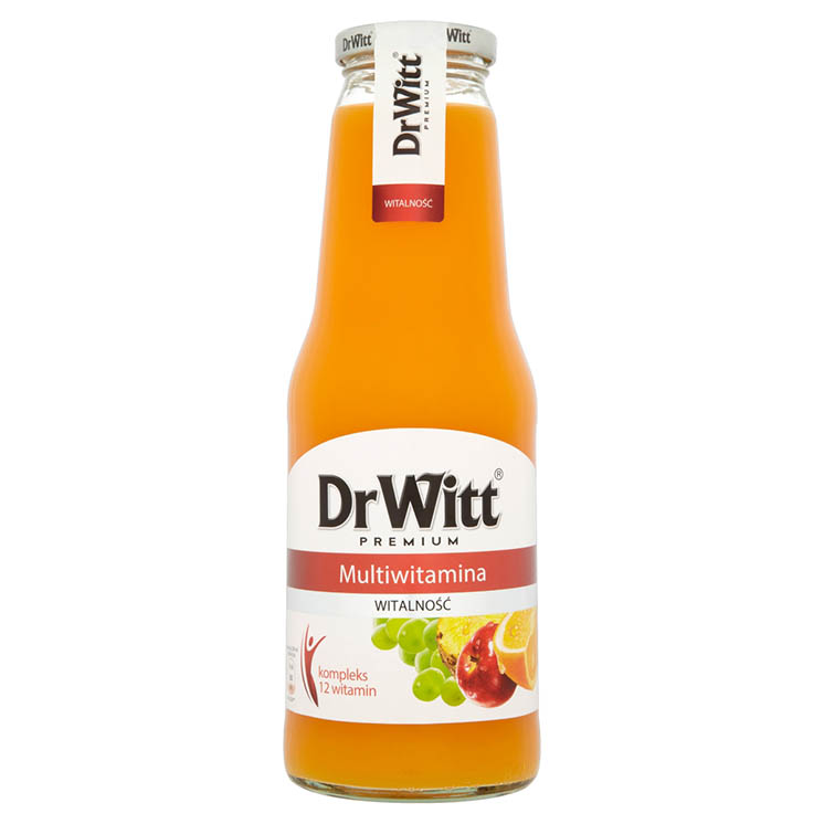 Sok multiwitamina witalność pomarańczowa