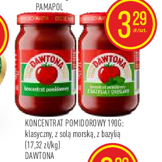 KONCENTRAT POMIDOROWY Z BAZYLIĄ I OREGANO