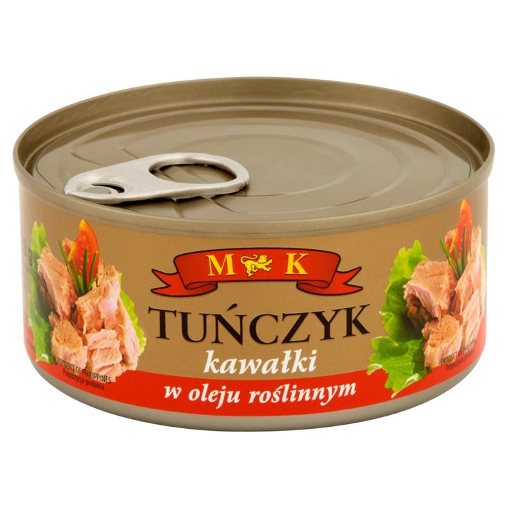 TUŃCZYK KAWAŁKI W OLEJU