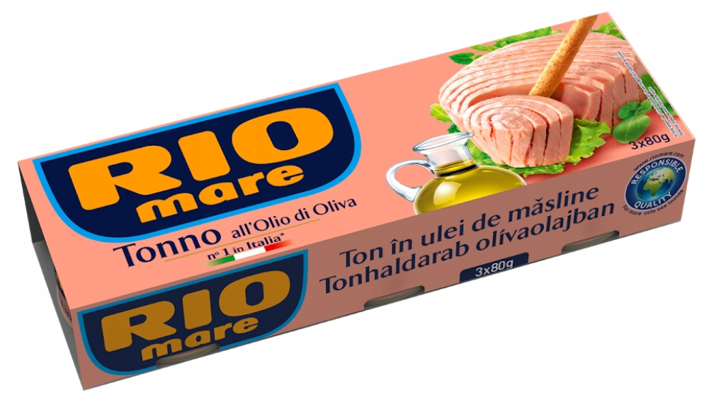 TUŃCZYK W OLIWIE Z OLIWEK