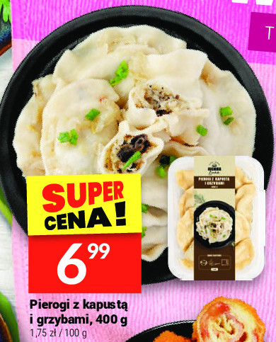 PIEROGI Z KAPUSTĄ I GRZYBAMI