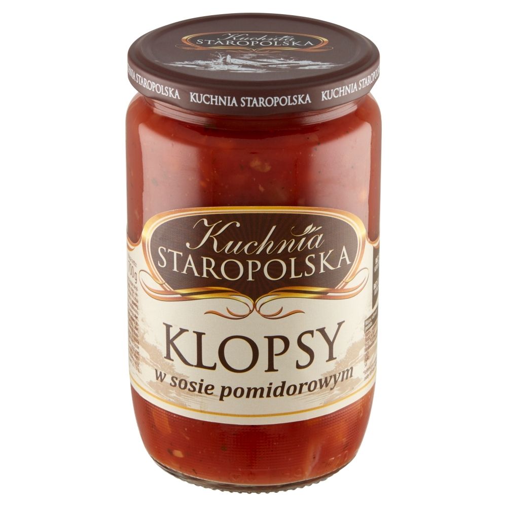 KLOPSY W SOSIE POMIDOROWYM