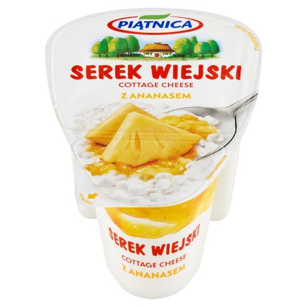 Serek wiejski z ananasem