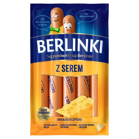 PARÓWKI Z SEREM