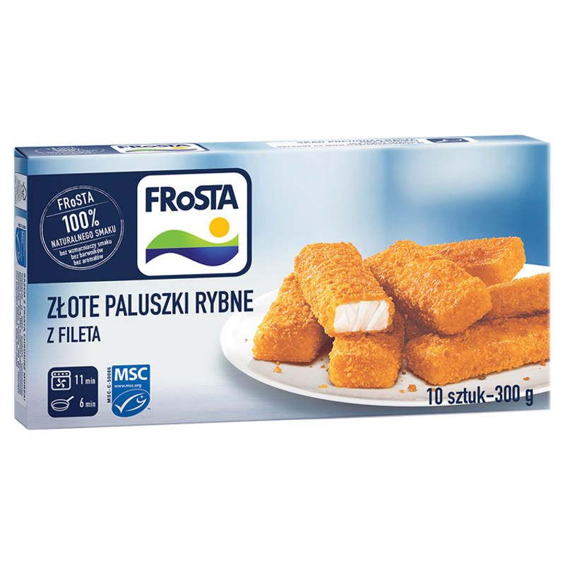 Złote paluszki rybne z fileta