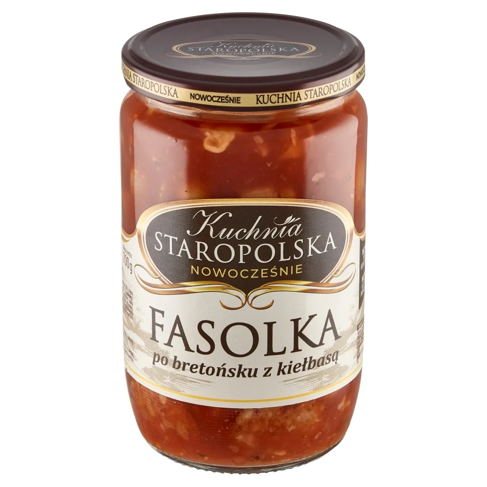 FASOLKA PO BRETOŃSKU Z KIEŁBASĄ
