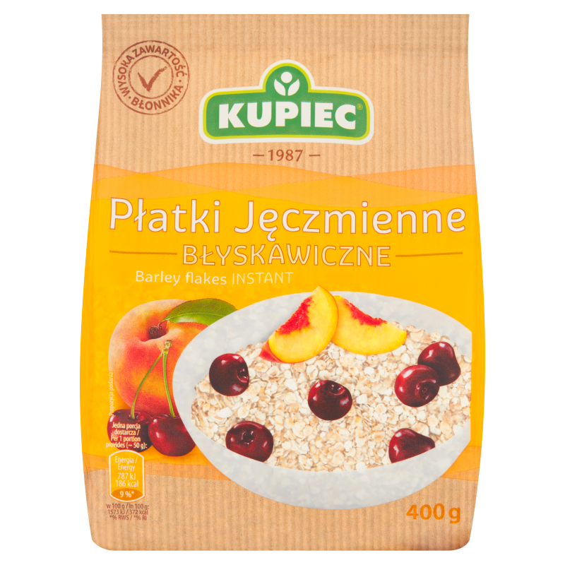 Płatki jęczmienne błyskawiczne