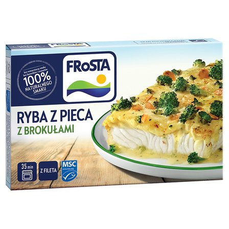 Ryba z pieca z brokułami