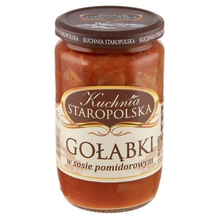 GOŁĄBKI W SOSIE POMIDOROWYM