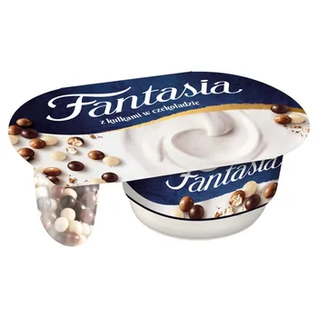 JOGURT Z KULKAMI W CZEKOLADZIE