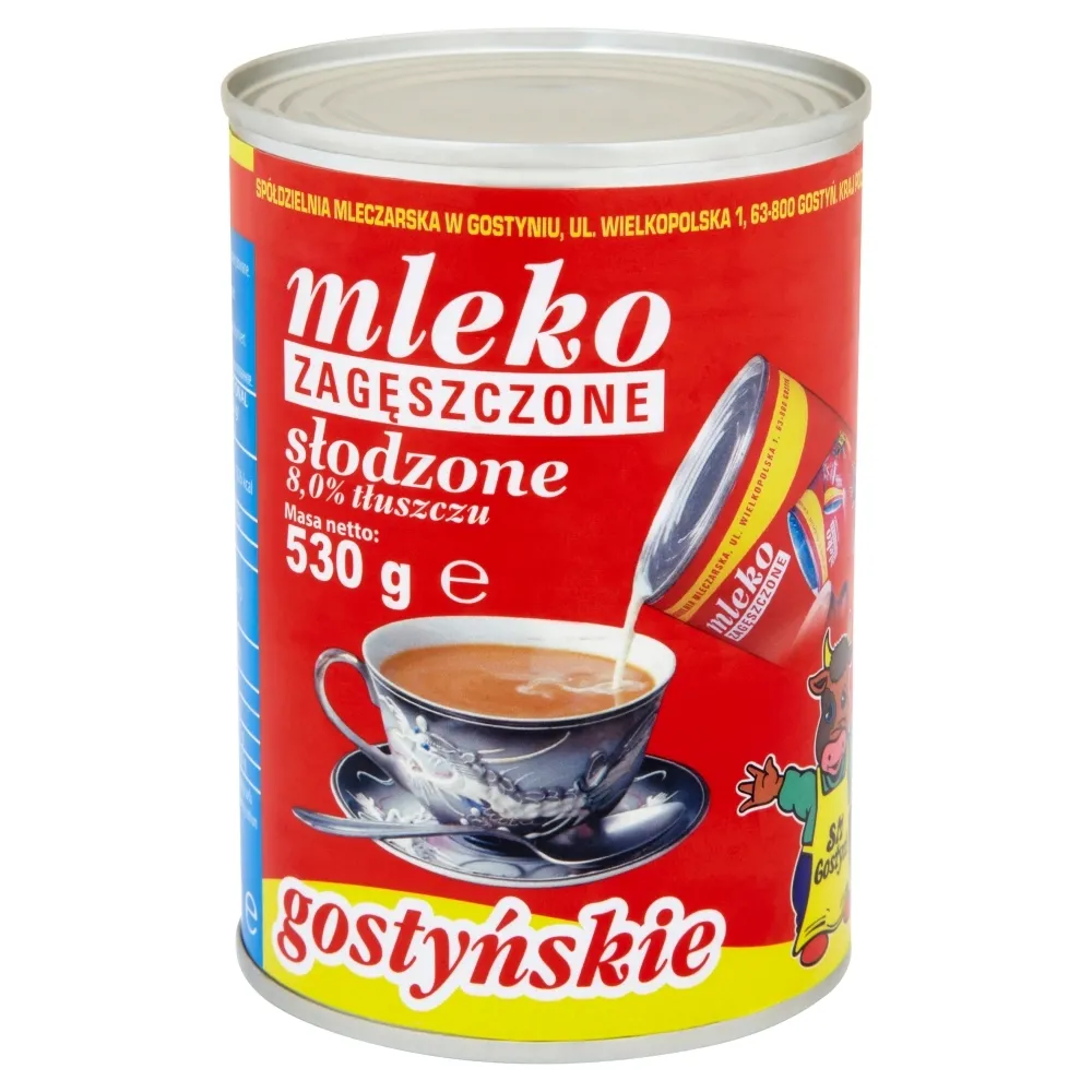 MLEKO ZAGĘSZCZONE SŁODZONE