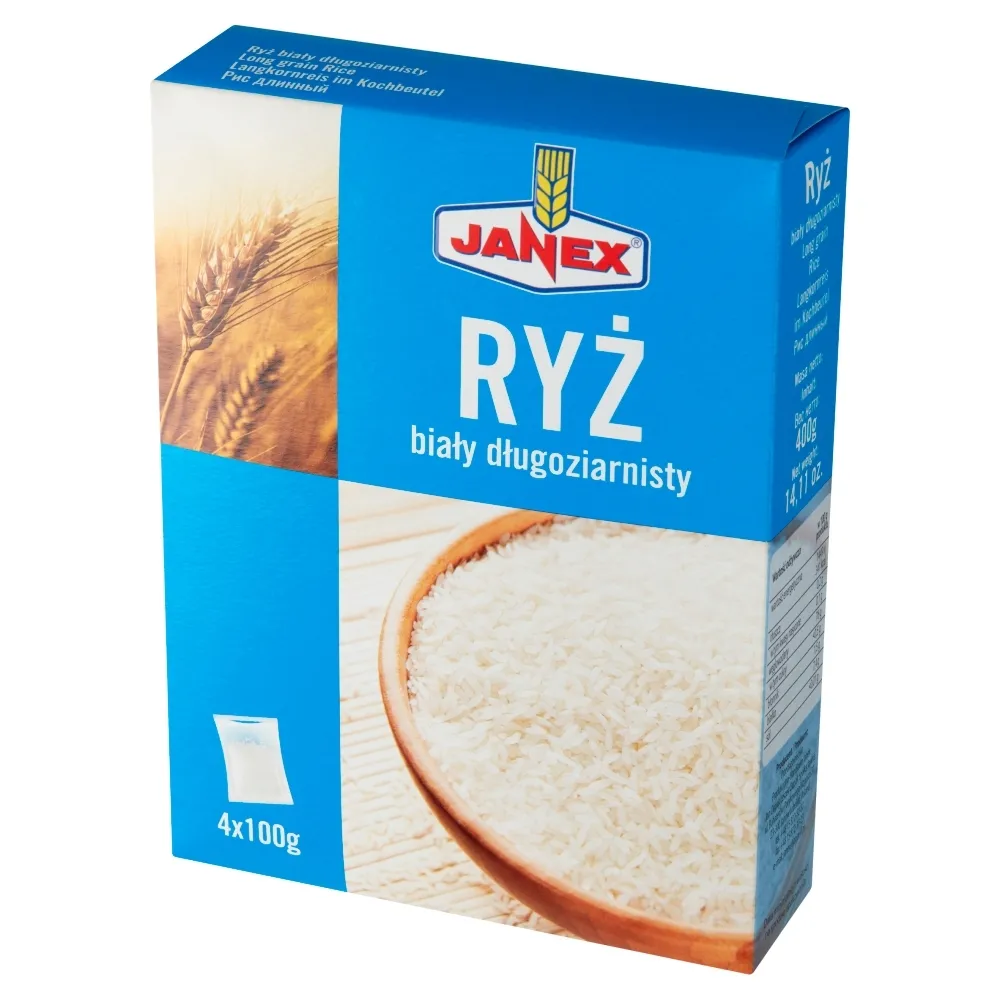 RYŻ BIAŁY DŁUGOZIARNISTY