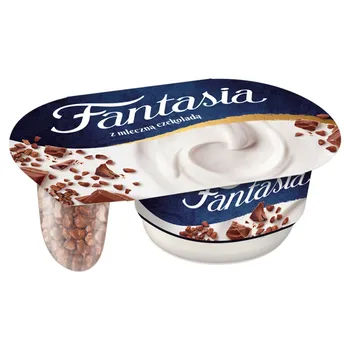 JOGURT Z MLECZNĄ CZEKOLADĄ