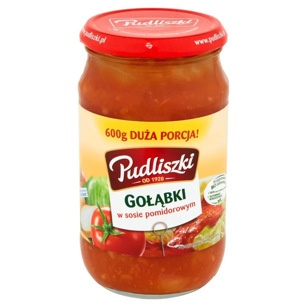 GOŁĄBKI W SOSIE POMIDOROWYM