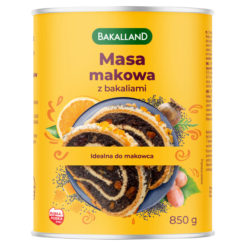 MASA MAKOWA Z BAKALIAMI