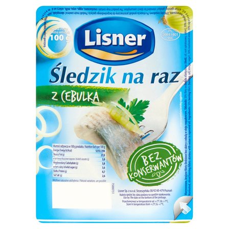 ŚLEDZIK NA RAZ Z CEBULKĄ